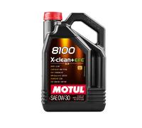 MOTUL 8100 X CLEAN PLUS EFE 0W 30 è un olio motore 100% sintetico con tecnologia fuel economy. Formulazione mid SAPS compatibile con DPF e catalizzatori. 5 LITRI
