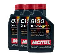 MOTUL 8100 x-Pulire GEN2 SAE 5W-40 Olio Motore BMW Longlife-04 MB 229.52,3x1