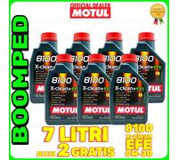MOTUL 8100 XClean EFE 0W30 OLIO MOTORE Bmw LL-04 229.52 504 507 00 C30 7L 07MO34