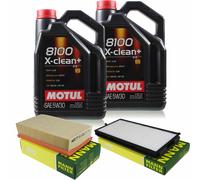 MOTUL 9L 5W-30 Olio Motore + MANN-FILTER Per BMW Touring E34 518g 518i E32 750