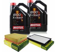 Motul 9L 5W-30 olio motore + Mann per BMW E32 740 Iil V8 730 E34 530i 540i
