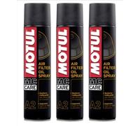 Motul A2 Olio Per Filtri Aria Spray Air Filter Oil Spray 3 X 400 ml