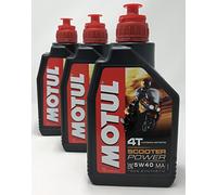 Motul acete Motore Moto 4 Tempi Scooter Power SAE 5 W-40 ma, 3 Litri