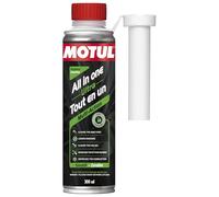 Motul - Additivo Benzina all in One - Detergente Curativo Multi-Azione per Iniettori e Carburatori - Consumi ed Emissioni Ridotti - Ideale Prima della Revisione - all in One Ultra Gasoline - 300 ml