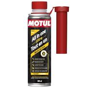 Motul - Additivo Diesel all in One - Detergente Curativo Multi-Azione - Riduzione dei Consumi e delle Emissioni - Ideale Prima della Revisione - all in One Ultra Diesel - 300 ml