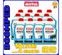 MOTUL Antigelo Blu AUTO COOL EXPERT x 12 Litri PRONTO USO RADIATORE 12MO38