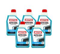 MOTUL Antigelo Blu AUTO COOL EXPERT x 5 Litri PRONTO USO RADIATORE 05MO38