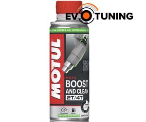 Motul Boost And Clean Moto Elevatore Ottani Pulitore Carburatori Motori 2T e 4T