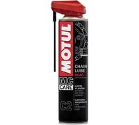 Motul C2 Chain Lube Road Grasso Catena Moto Strada e Kart Spray Adesivo X2