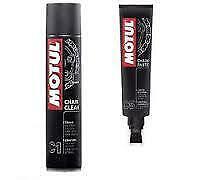 MOTUL CHAIN CLEAN C1 SGRASSATORE + C5 LUBRIFICANTE GRASSO CATENA MOTO