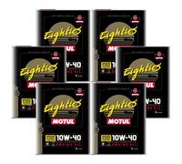 MOTUL Classic Eighties 10W40 Olio Motore Semisintetico Auto Epoca 12 Litri
