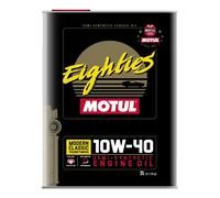 MOTUL Classic Eighties 10W40 Olio Motore Semisintetico Auto Epoca 2 Litri