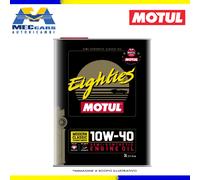 MOTUL CLASSIC EIGHTIES 10W40 TANICA OLIO MOTORE 4T MINERALE API SL 2 LITRI