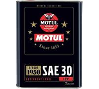 MOTUL CLASSIC OIL SAE 30 2 LITRI - OLIO AUTO E MOTO D'EPOCA