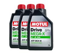 MOTUL Drive Mega-X ATF DEX III/3 Olio Per Cambio Automatico, 3x1 L