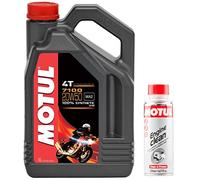 Motul Duo Olio Moto 7100 4T 20W-50, 4 Litri + Engine Clean 200ml