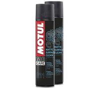 Motul E11 Cleanser Per Superfici Opache 2X400 ml Per Moto Senza Acqua