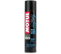 MOTUL MC Care E9 Wash And Wax Pulitore a secco Spray 400 ml