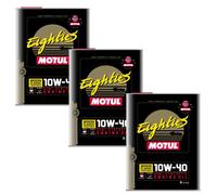 MOTUL EIGHTIES 10W40 6L Olio Motore Semisintetico Auto Epoca API SL