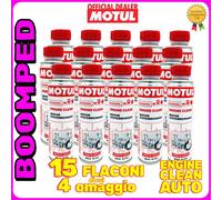 MOTUL ENGINE CLEAN Additivo Pulizia Lavaggio Olio Motore auto 15x300ml 15MO46