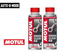 Motul Engine Clean Moto 4T Additivo Pulitore Lavaggio Interno Motore 2 x200ml