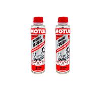 MOTUL ENGINE FLUSH 2x300 ml ADDITIVO PULITORE PULIZIA MOTORE AUTO 02MO46