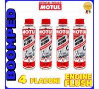 MOTUL ENGINE FLUSH 4x300 ml ADDITIVO PULITORE PULIZIA MOTORE AUTO 04MO46