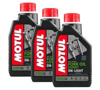 MOTUL FORK OIL EXPERT LIGHT 5W TECHNOSYNTHESE KIT 3 LITRI