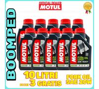 MOTUL FORK OIL EXPERT SAE 20W OLIO IDRAULICO FORCELLE 10 litri DURO HEAVY 10MO05
