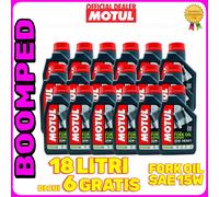 MOTUL FORK OIL EXPERT SAE 20W OLIO IDRAULICO FORCELLE 18 litri DURO HEAVY 18MO05