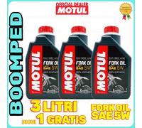 MOTUL FORK OIL FACTORY LINE LIGHT SAE 5W OLIO FORCELLE RACING 3 LITRI 03MO25