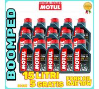 MOTUL FORK OIL FACTORY LINE SAE 10W MEDIUM FORCELLE KAYABA SHOWA 15 LITRI 15MO27