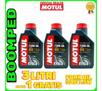 MOTUL FORK OIL FACTORY LINE SAE 7,5W MEDIUM 3 LITRI FORCELLE OHLINS WP 03MO26