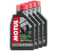 Motul Gabelöl 15W HC-Synthese Expert Medium Heavy 4 X 1 Liter Gabelöl