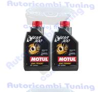 Motul Gear 300 75W90 API GL4 GL5 Olio Cambio Trasmissione Differenziale 2 Litri
