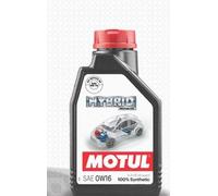 MOTUL OLIO HYBRID 0W-16 LUBRIFICANTE SINTETICO MOTORE IBRIDO API SERVICE HEV 1LT