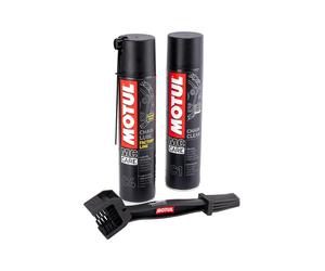 Motul Kit Detergente e Lubrificante Catena Spazzola Pulizia 400ml