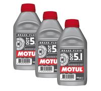 MOTUL Liquido Frenante DOT 5.1 3x500Ml Bottiglie