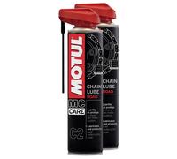 Motul MC CARE C2 Chain Lube Sprays Catenaria Senza Colore 2x400 ml