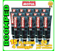 MOTUL MC CARE C5 CHAIN PASTE lubrifica catena moto ciclomotore 15x150ml 15MO20