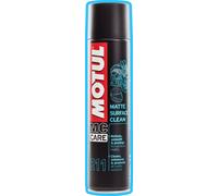 Motul - Detergente per Superfici Opache per Tutti i Tipi di Moto - Aerosol - Pulizia a Secco - Pulisce, Spolvera e Ravviva i Colori Opachi - MC Care Matte Surface Clean E11-400 ml