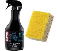 MOTUL MC Care E2 Moto Wash Detergente Universale Con Doppia Spugna Lampa KOMBI