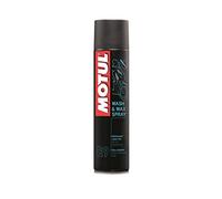 Motul MC Care™ E9 Wash & Wax Spray, detergente secco, 400 ml