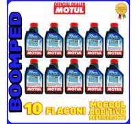 MOTUL MOCOOL 10X500ML LADDITIVO RAFFREDDAMENTO RADIATORE -15° AUTO MOTO 10FL16