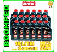 Motul Motyl Gear 18 Litri 75W90 olio cambio differenziale MIL-L 2105 D 18MO55