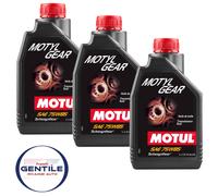 MOTUL MOTYL GEAR 75W85 OLIO TRASMISSIONE CAMBIO DIFFERENZIALE LUBRIFICANTE 3 LT