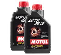 Motul Motyl Gear 75W90 Gl4 Gl5 Olio Cambo Trasmissione Differenziale 2 Litri