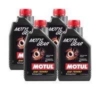 Motul Motyl Gear 75W90 Gl4 Gl5 Olio Cambo Trasmissione Differenziale 4 Litri