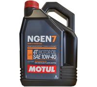 MOTUL NGEN 7 10W-40 4T Olio Motore 4 Litri 4 Tempi Moto Olio API SN JASO MA2