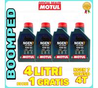 Motul NGEN 7 10W-50 Olio moto acqua watercraft 4T 100% SINTETICO 4 litri 04MO48